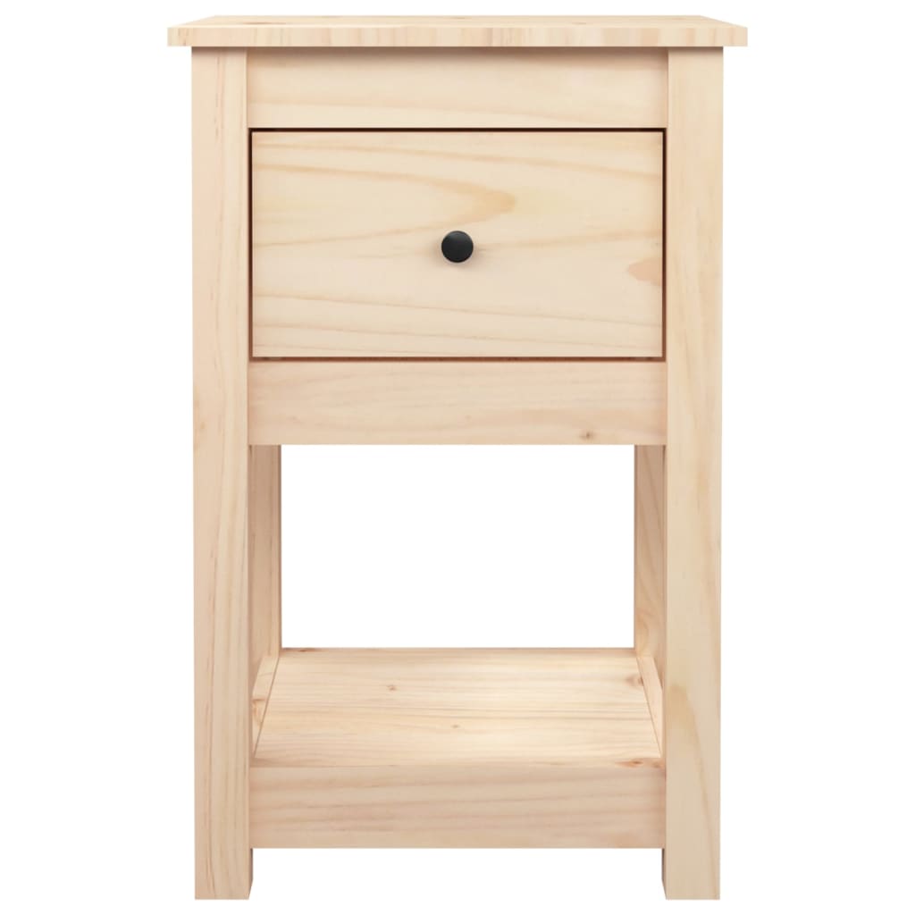 Berkfield Bedside Cabinets 2 pcs 40x35x61.5 cm Solid Wood Pine