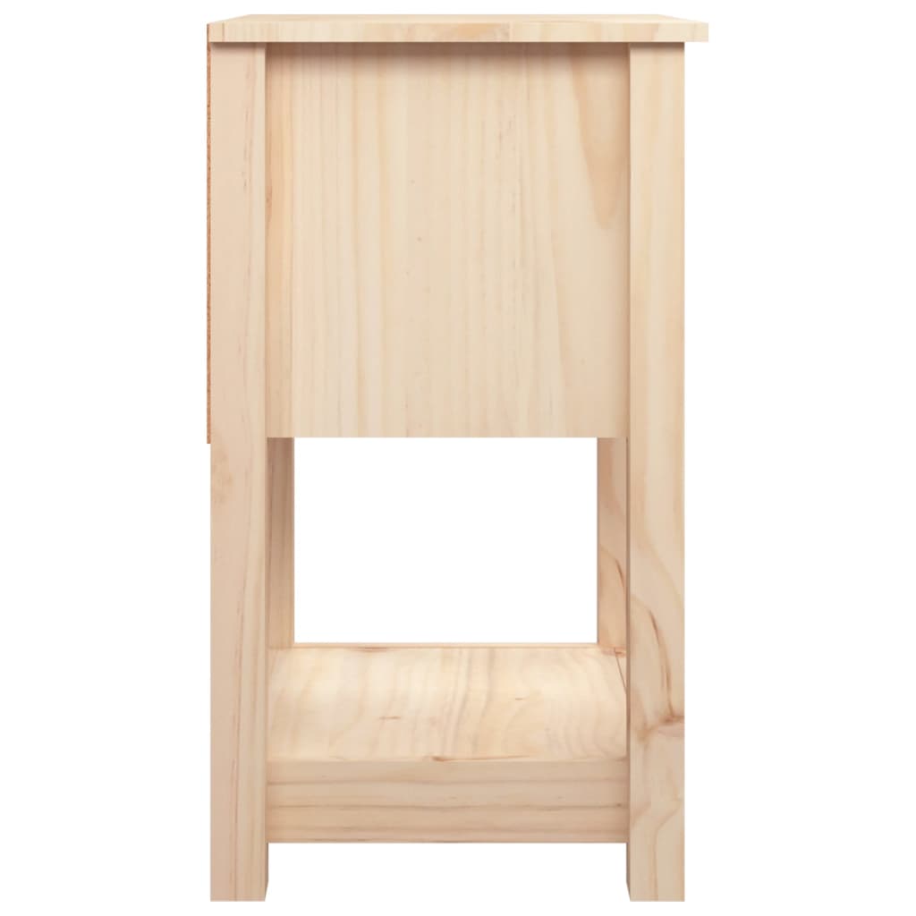 Berkfield Bedside Cabinets 2 pcs 40x35x61.5 cm Solid Wood Pine