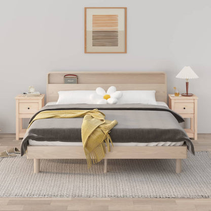 Berkfield Bedside Cabinets 2 pcs 40x35x61.5 cm Solid Wood Pine