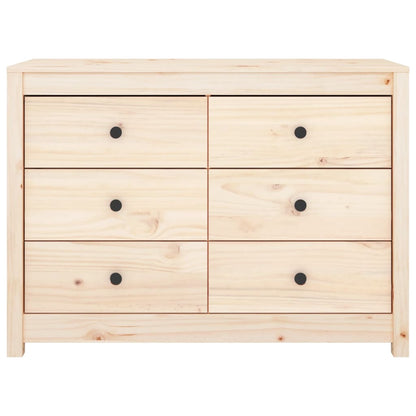 Berkfield Side Cabinet 100x40x72 cm Solid Wood Pine