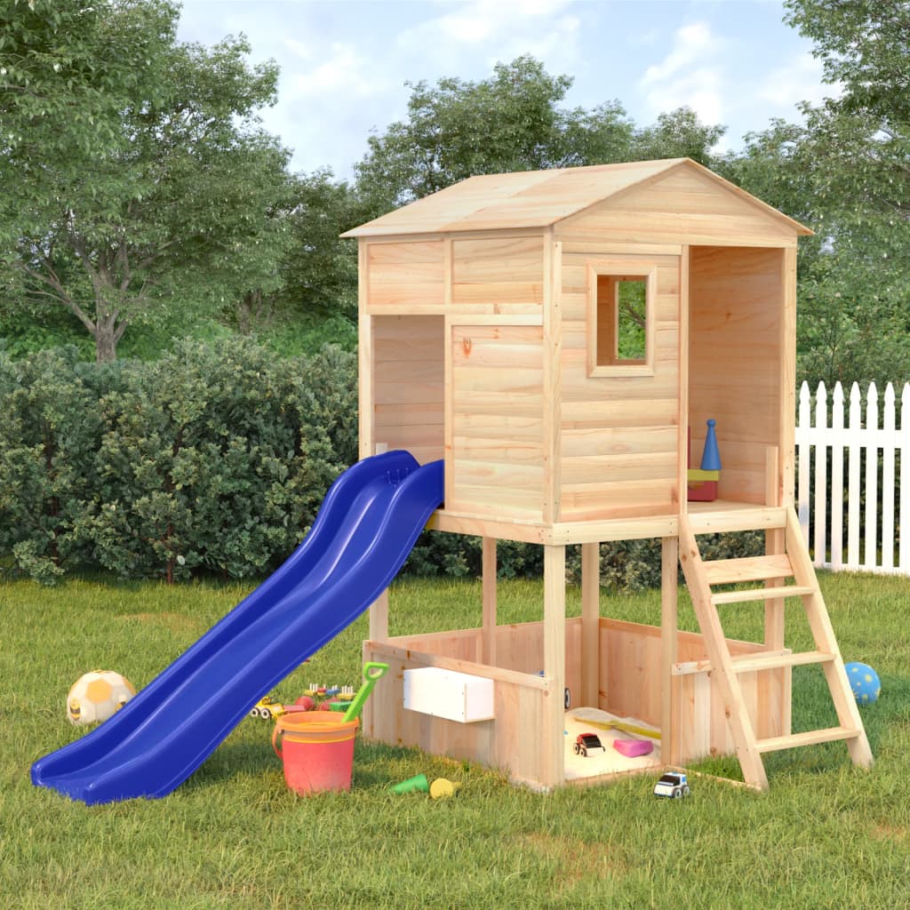 Berkfield Outdoor Playset Solid Wood Fir