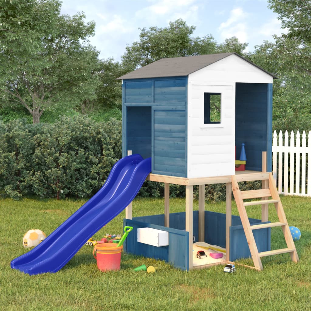 Berkfield Outdoor Playset Solid Wood Fir