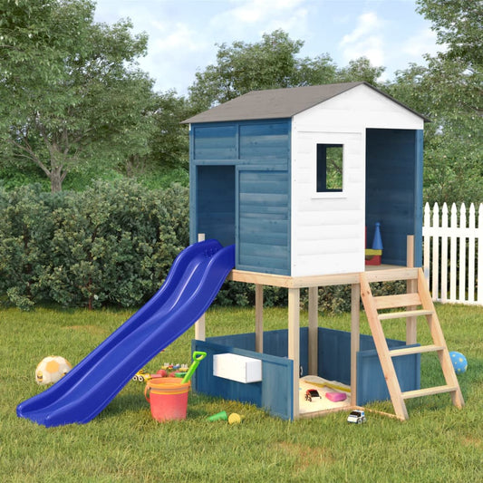 Berkfield Outdoor Playset Solid Wood Fir