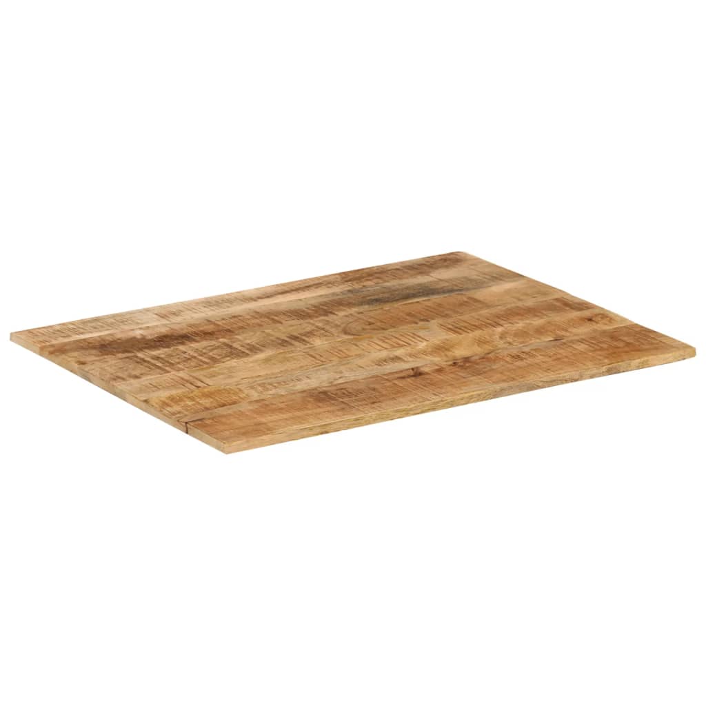 Berkfield Table Top 15-16 mm 80x60 cm Solid Wood Mango