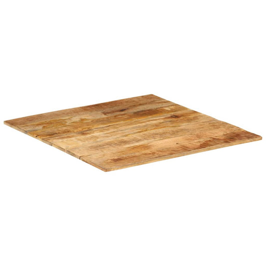 Berkfield Table Top 15-16 mm 80x80 cm Solid Wood Mango