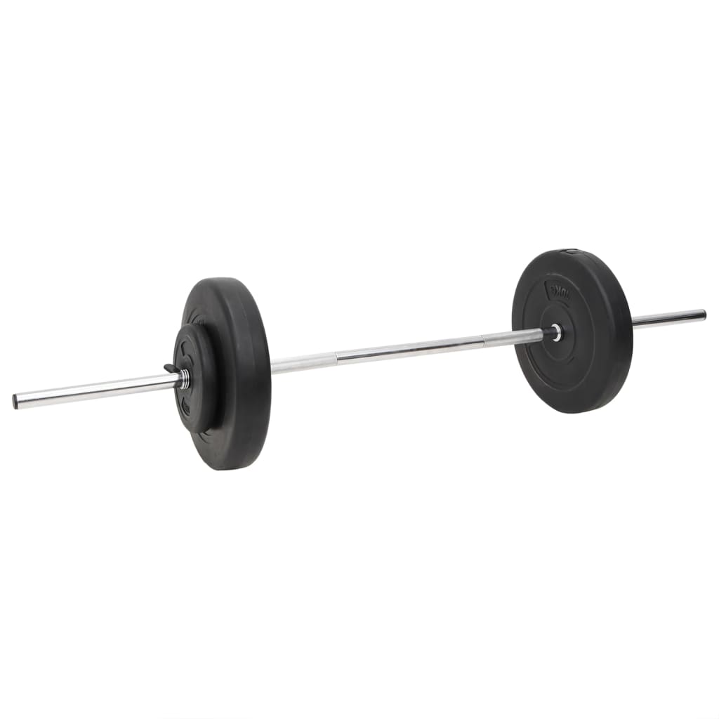 Berkfield Barbell and Dumbbell with Plates 60 kg