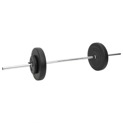 Berkfield Barbell and Dumbbell with Plates 60 kg