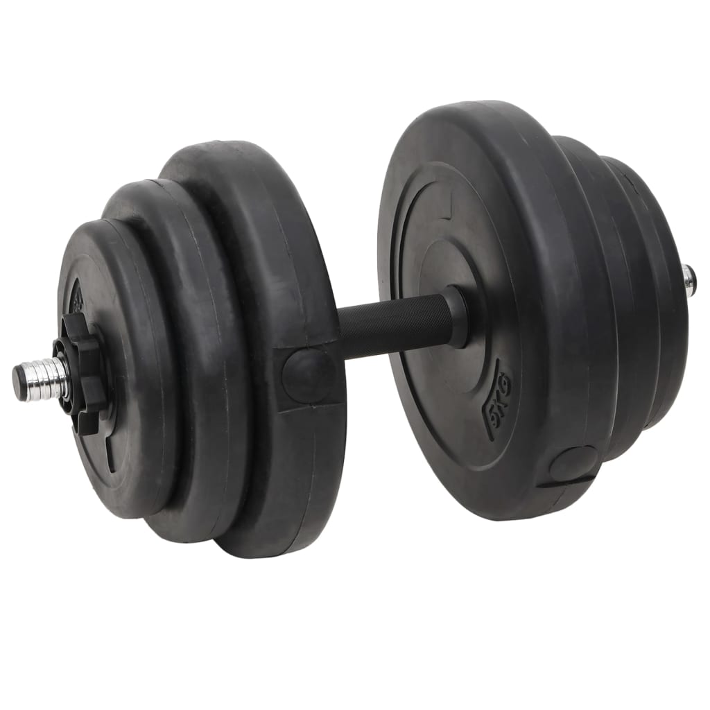 Berkfield Barbell and Dumbbell with Plates 60 kg