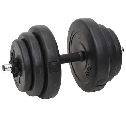 Berkfield Barbell and Dumbbell with Plates 60 kg