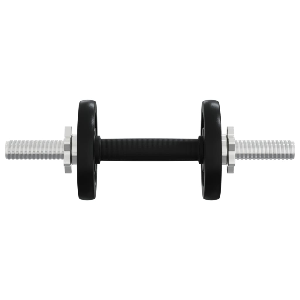 Berkfield Barbell and Dumbbell with Plates 90 kg Cast Iron