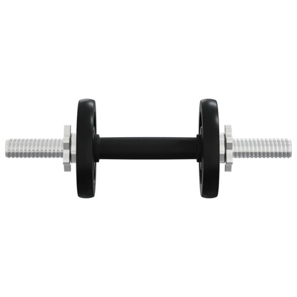 Berkfield Barbell and Dumbbell with Plates 90 kg Cast Iron
