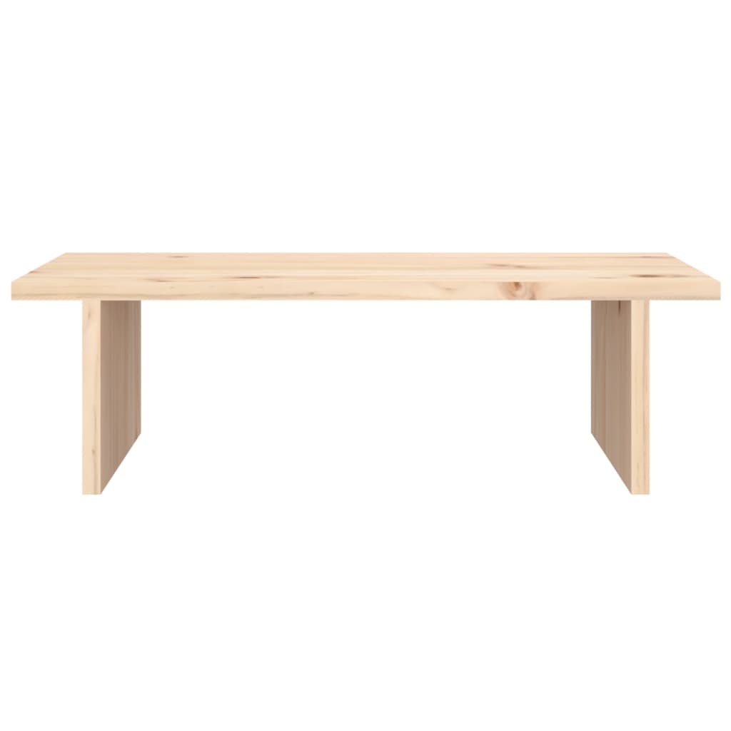 Berkfield Monitor Stand 50x27x15 cm Solid Wood Pine