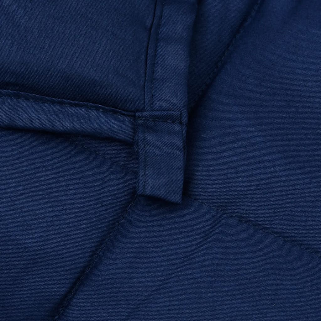 Berkfield Weighted Blanket Blue 235x290 cm 11 kg Fabric