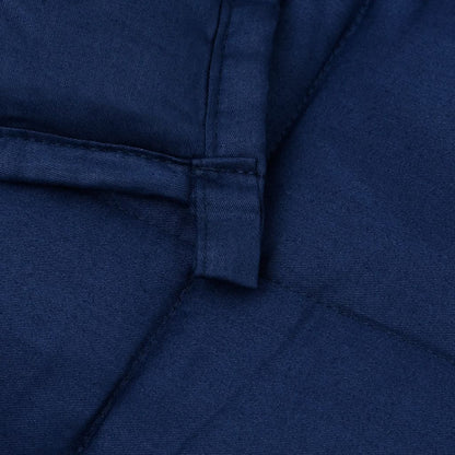 Berkfield Weighted Blanket Blue 235x290 cm 11 kg Fabric
