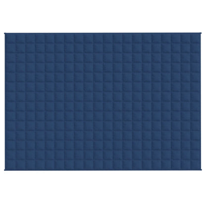 Berkfield Weighted Blanket Blue 138x200 cm Single 6 kg Fabric