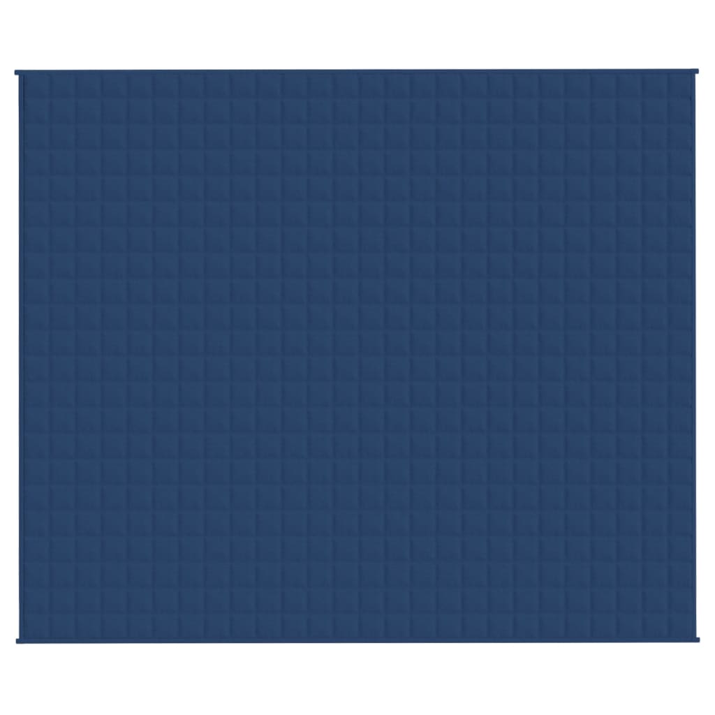 Berkfield Weighted Blanket Blue 220x260 cm 11 kg Fabric