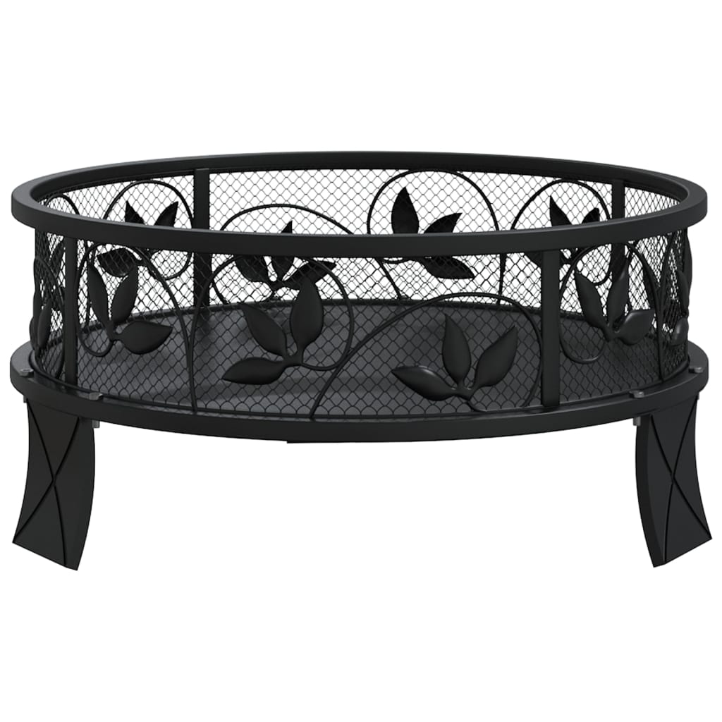 Berkfield Fire Pit with Poker 50 cm XXL Steel