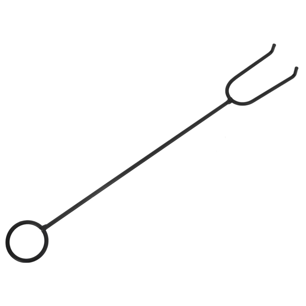 Berkfield Fire Pit with Poker 50 cm XXL Steel