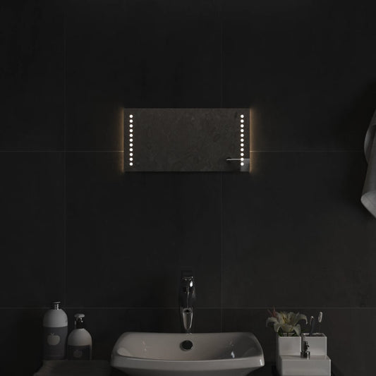 Berkfield LED Bathroom Mirror 20x40 cm