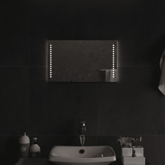 Berkfield LED Bathroom Mirror 30x50 cm