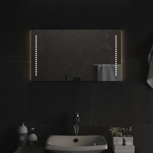 Berkfield LED Bathroom Mirror 40x70 cm