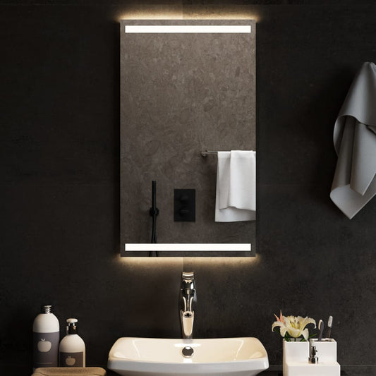 Berkfield LED Bathroom Mirror 40x70 cm
