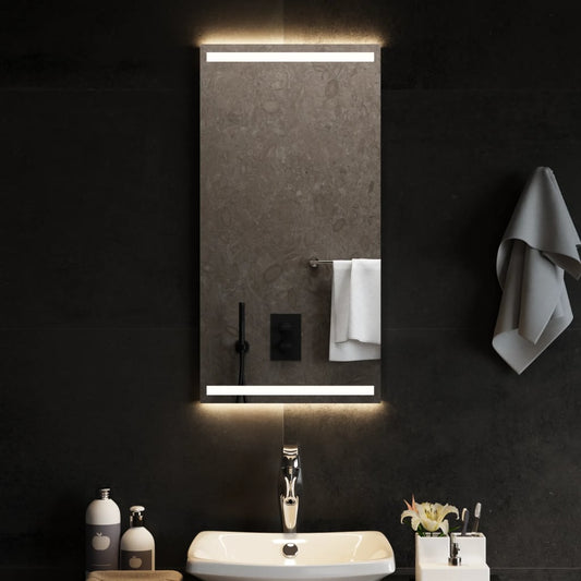 Berkfield LED Bathroom Mirror 40x80 cm