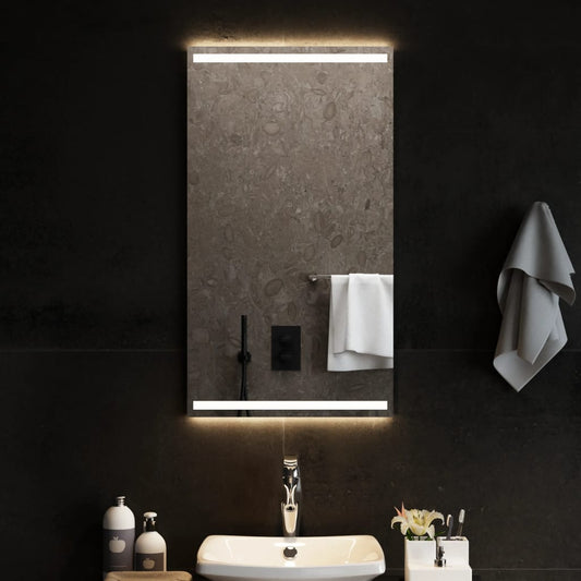 Berkfield LED Bathroom Mirror 50x90 cm
