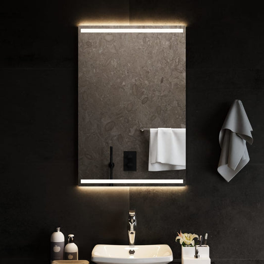 Berkfield LED Bathroom Mirror 60x90 cm