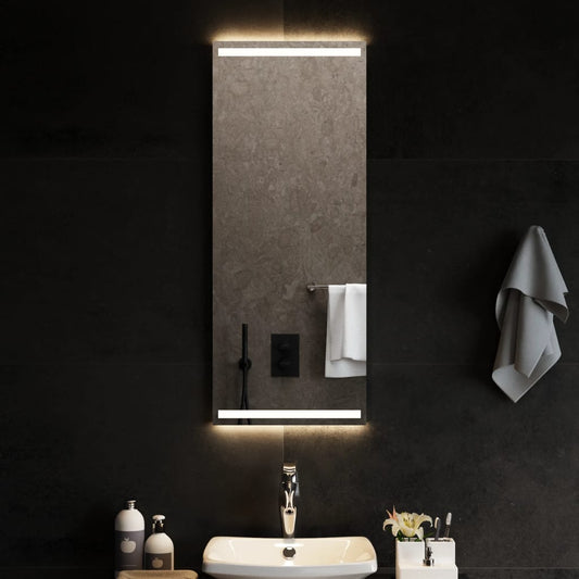 Berkfield LED Bathroom Mirror 40x100 cm