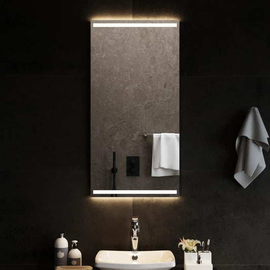 Berkfield LED Bathroom Mirror 50x100 cm