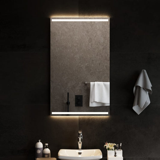 Berkfield LED Bathroom Mirror 60x100 cm