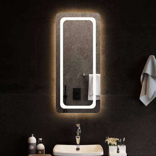 Berkfield LED Bathroom Mirror 40x90 cm