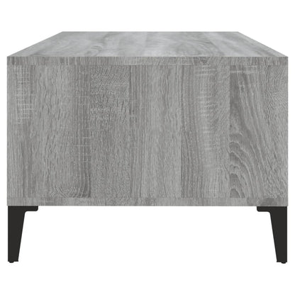 Berkfield Coffee Table Grey Sonoma 90x50x36.5 cm Engineered Wood