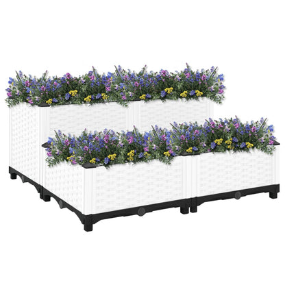 Berkfield Raised Bed 80x80x38 cm Polypropylene