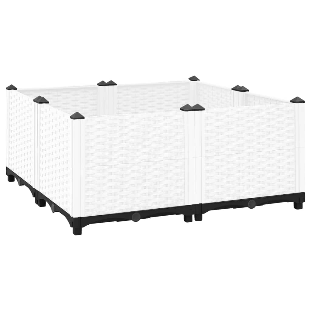 Berkfield Raised Bed 80x80x38 cm Polypropylene