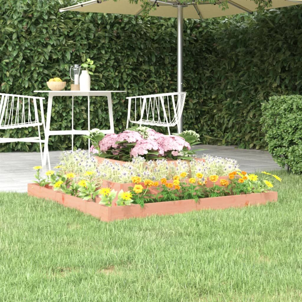 Berkfield Planter 110x110x27 cm Solid Wood Douglas