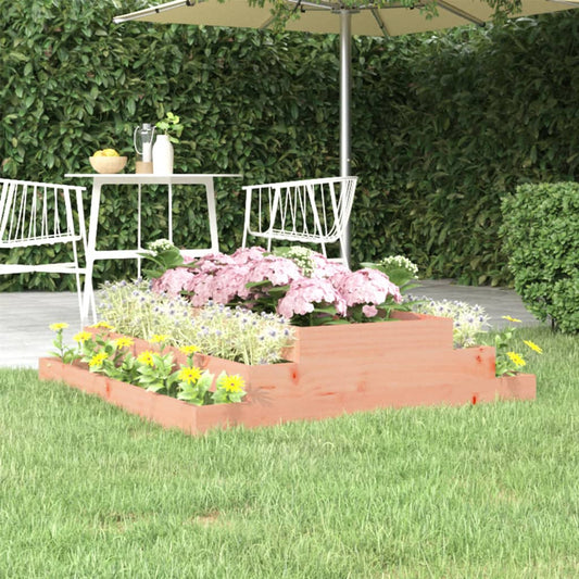 Berkfield Planter 110x110x27 cm Solid Wood Douglas