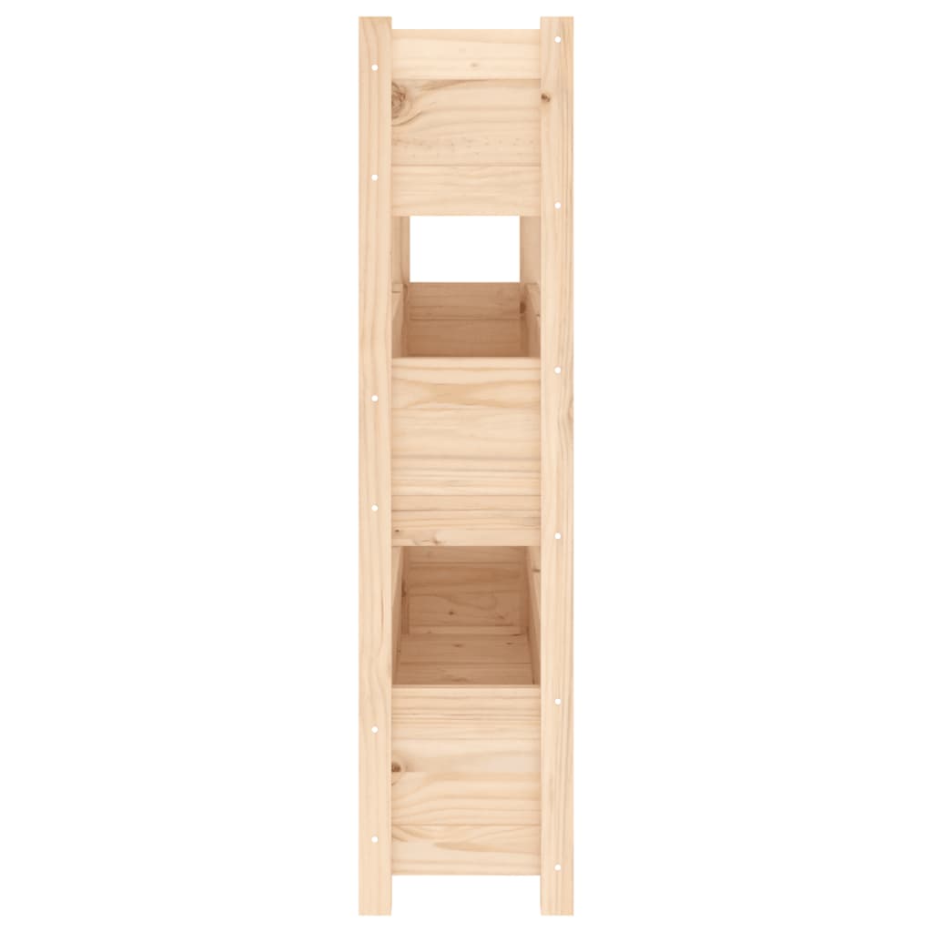 Berkfield Planter 112x25x104.5 cm Solid Wood Pine