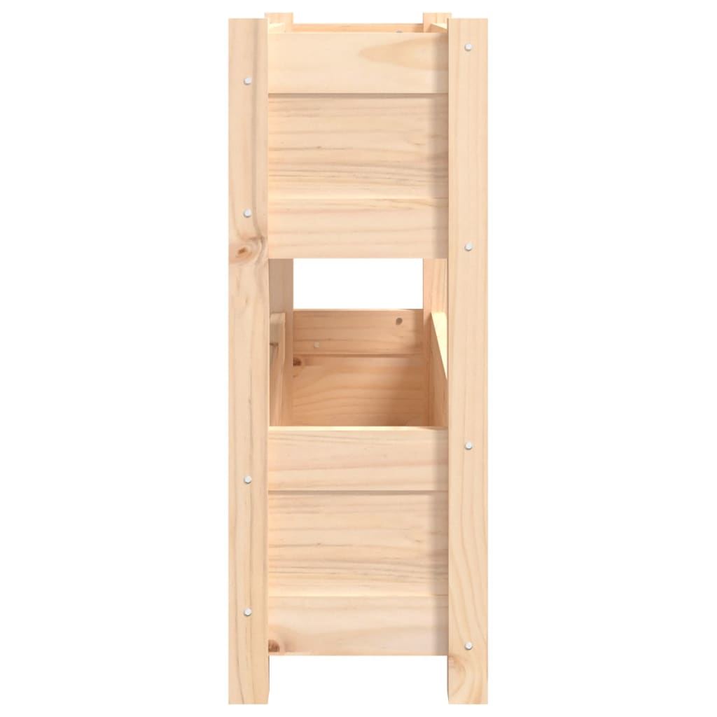 Berkfield Planter 77x25x66 cm Solid Wood Pine