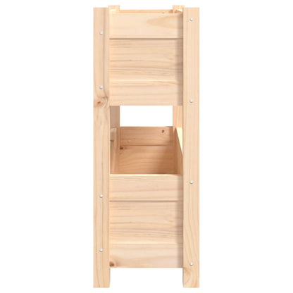 Berkfield Planter 77x25x66 cm Solid Wood Pine