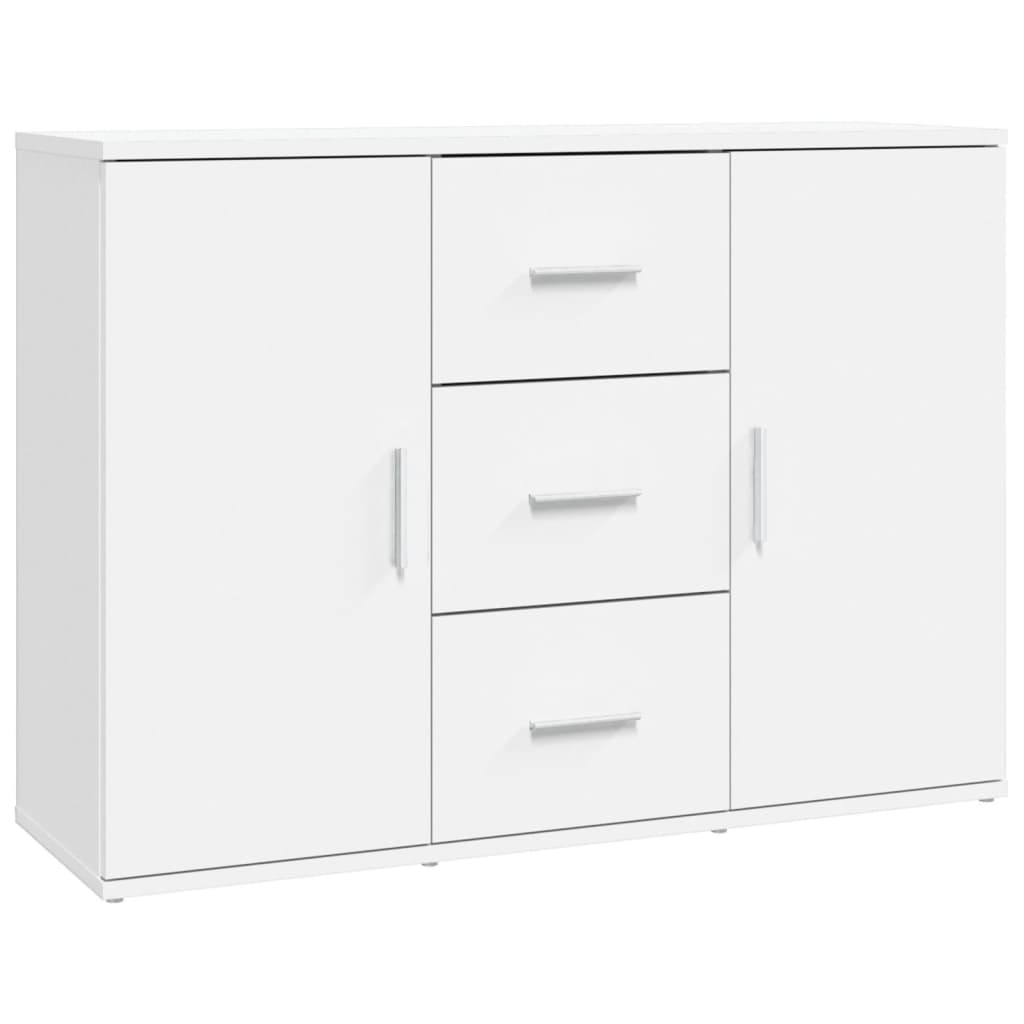 Berkfield Sideboard White 91x29.5x65 cm Engineered Wood