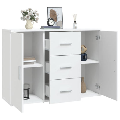 Berkfield Sideboard White 91x29.5x65 cm Engineered Wood