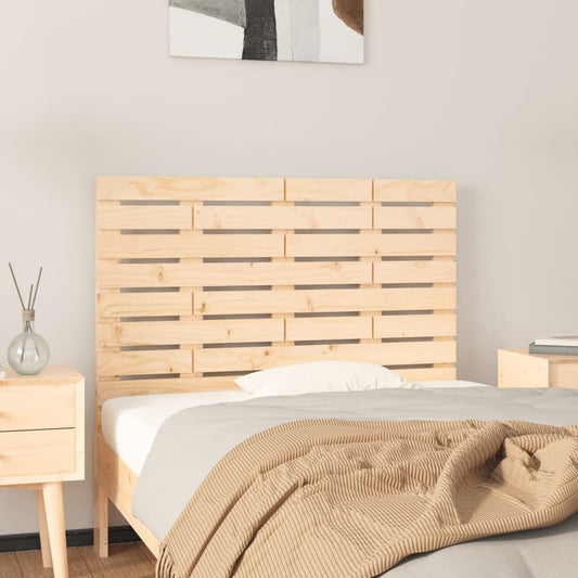 Berkfield Wall Headboard 96x3x63 cm Solid Wood Pine