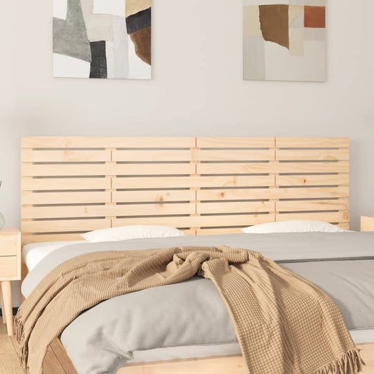 Berkfield Wall Headboard 166x3x63 cm Solid Wood Pine