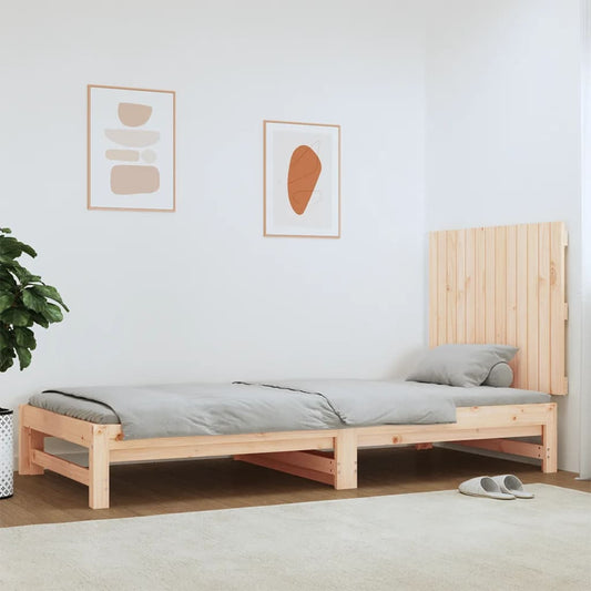 Berkfield Wall Headboard 82.5x3x60 cm Solid Wood Pine