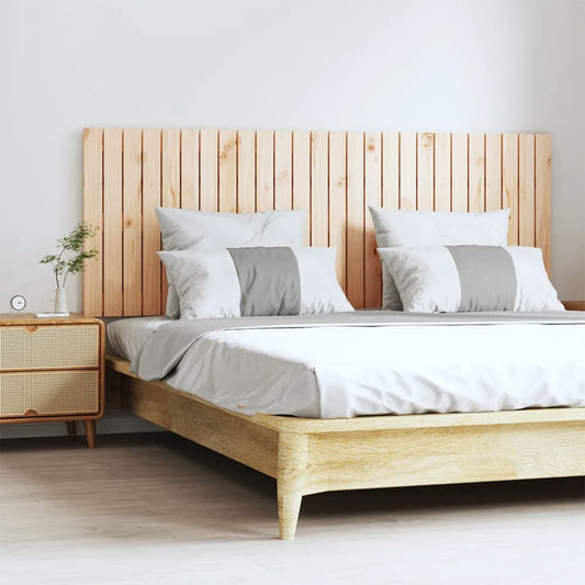 Berkfield Wall Headboard 166x3x60 cm Solid Wood Pine