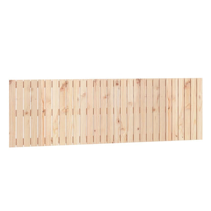 Berkfield Wall Headboard 185x3x60 cm Solid Wood Pine