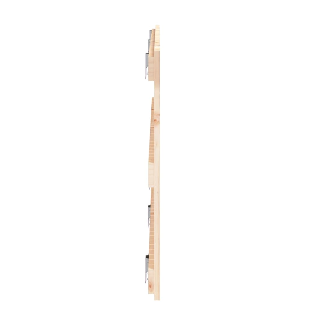 Berkfield Wall Headboard 185x3x60 cm Solid Wood Pine