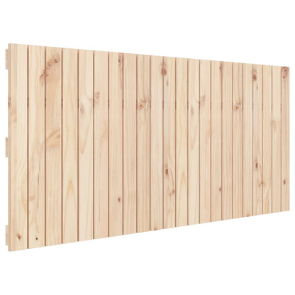 Berkfield Wall Headboard 140x3x60 cm Solid Wood Pine